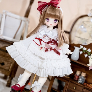 完売御礼】「苺の化粧箱」幼SD・1/6サイズ通用 ドール服