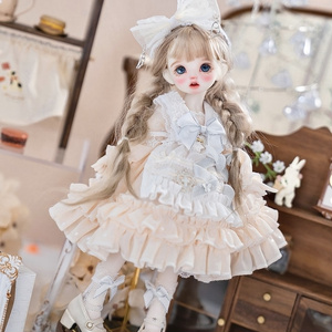 ディーラー様製　苺パフェ&ベーコンエッグ　SD DD 1/3サイズ　ドール用小物 m92133236043_1.jpg?1729856097