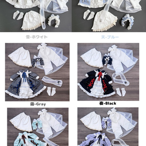 MDD Melody.C Candy Maid Sサイズ 白 リボン全色 セット スカート/パンツ – Doll Workshop MELODY.C