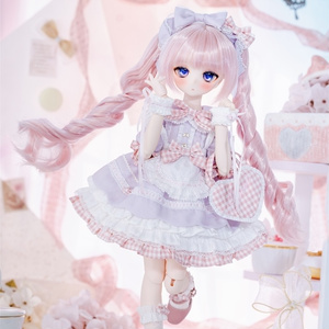 月酔いの狐さま」MDD・SDM通用 ドール服 着物 和洋服 11点セット