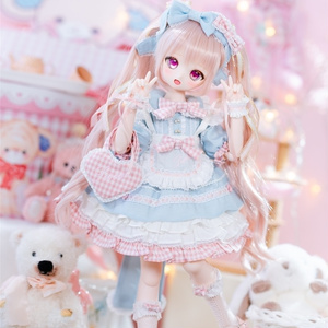 月酔いの狐さま」MDD・SDM通用 ドール服 着物 和洋服 11点セット