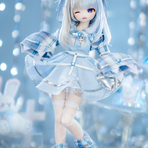 1/4ドールヘッド imomodoll MIKO カスタムヘッド セミホワイト肌＋