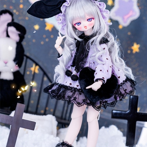 編み上げロングブーツ*ブラック*MSD/MDD/オビツ50共通サイズ - Dolls Collection - BOOTH