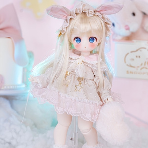 微糖オルゴール」幼SD・Tinyfox・1/6通用 ドール服 7点セット