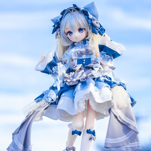 MDD服 天使チャイナセット（パステルピンク）1/4ドール服 - Candy