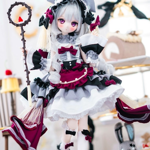 MDD服 天使チャイナセット（パステルピンク）1/4ドール服 - Candy