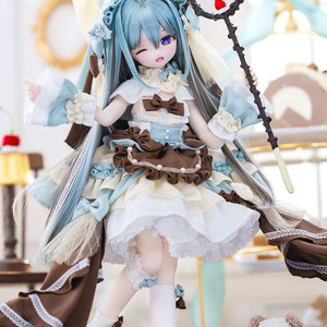 MDD服 天使チャイナセット（パステルピンク）1/4ドール服 - Candy