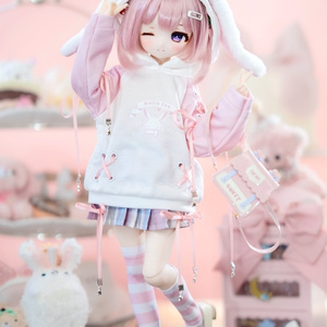 1/4ドールヘッド imomodoll RUBY-A カスタムヘッド セミホワイト肌＋