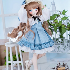 DD/DDS（L胸）可愛いリボンメイド服５点セット☆黒 - 喵屋Mv+Studio - BOOTH