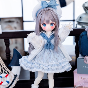 微糖オルゴール」幼SD・Tinyfox・1/6通用 ドール服 7点セット