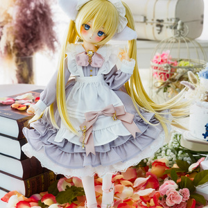 MDD服 天使チャイナセット（パステルピンク）1/4ドール服 - Candy