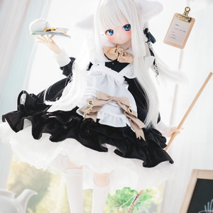 Candy house mdd ドール 服 天使チャイナセット MDD服 天使チャイナセット（パステルピンク）1/4ドール服 - Candy