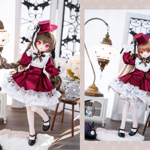 MDDクラシカルメイドセット（ワインレッド) - gingertea - BOOTH