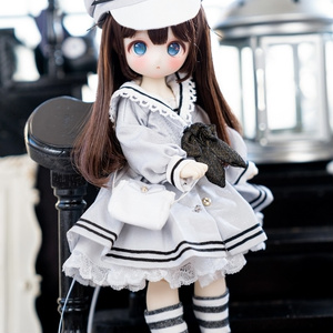 1/6ドール服 2点セット ダブルガーゼワンピース・ドロワーズ（1