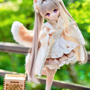 恋するチョコ」1/4ドール衣装 ピーチ(MDD・KUMAKO用) - 魔法のお菓子屋