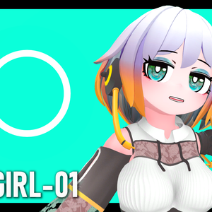オリジナル3Dモデル「MechGirl-01」ver2.0