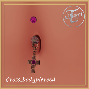【Cross_bodypierced】3アバター対応【#T_silveri】