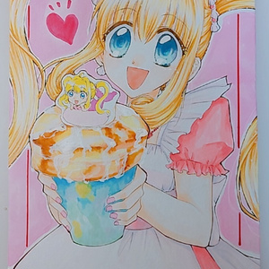 手描きイラスト マーメイドメロディーぴちぴちピッチ るちあ