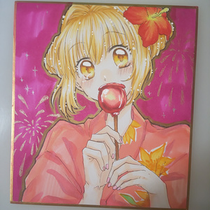 色紙イラスト ぴちぴちピッチ