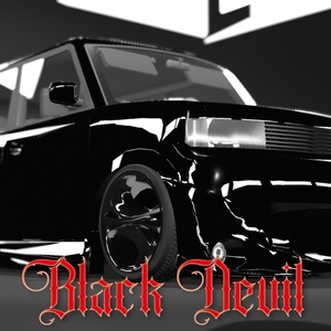 [VRC向け] pB用コンプリートボディキット 「Black Devil」