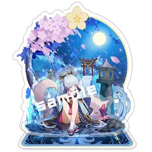 Amazon.co.jp: 神里綾華 アクリルスタンド 甘雨衣装 原神 Foka