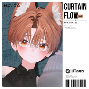 💠Curtain_Flow_Hair  /  11_Avatars_Support💠 缩略图 15