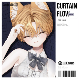 💠Curtain_Flow_Hair  /  11_Avatars_Support💠 缩略图 14