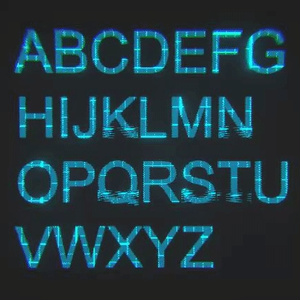 【uGUI用Shader】CYBER_SIGNAL ver1.0