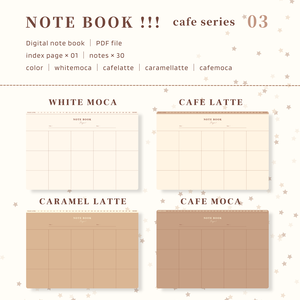 Notebook ｜ No.03