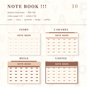 Notebook ｜ No.10  