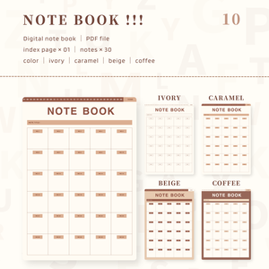 Notebook ｜ No.10