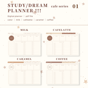 STUDY/DREAM PLANNER ｜ No.1