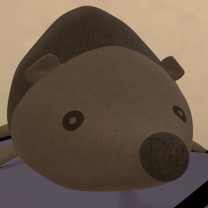 【VRChat】ハリネズミ【3Dモデル】