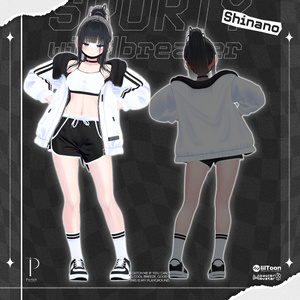 🎁Open Sale ~08/29🎁(50%)【♡Sporty Windbreaker♡】 【22 avatars】 缩略图 6