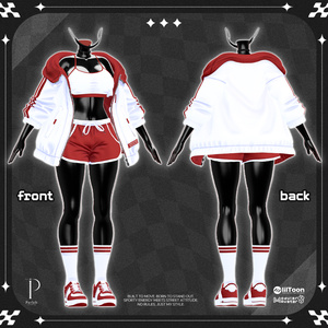🎁Open Sale ~08/29🎁(50%)【♡Sporty Windbreaker♡】 【22 avatars】 缩略图 2