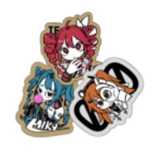 初音ミクx中央町戦術工芸 ステッカーセット - 中央町戦術工芸 - BOOTH
