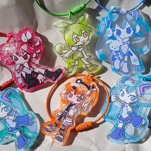 転生林檎アイマイナ」ラバーキーホルダー - ピノキオピー / PinocchioP