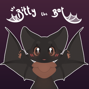 Bitty the Bat Chibi VRChat Kemono Avatar