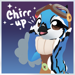 Chirrup Chibi/Kemono VRChat Bird Base Avatar