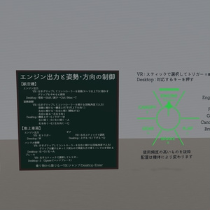 Sacc機体操作説明セット Control describe 缩略图 2