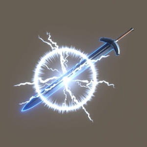 unity2019パーティクル「Elemental Sword(Fire&Thunder)」