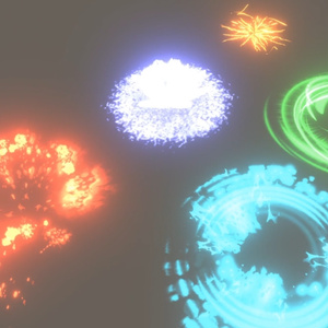 Unity2019パーティクル「MQOf_StepEffect_particle」