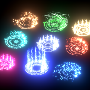 召喚魔法陣「MQOf SummonCircle Particle set」