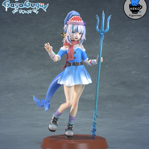 ガウル・グラ Gawr Gura 3Dプリント用STLデータ