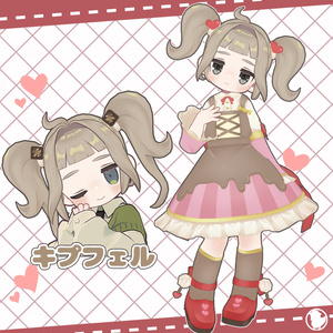 【6アバター対応】チョコ衣装/ゆるまきツイン 缩略图 2