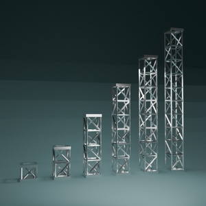 低ポリゴン(Low-Poly)アルミニウム製トラス各種セット 缩略图 4