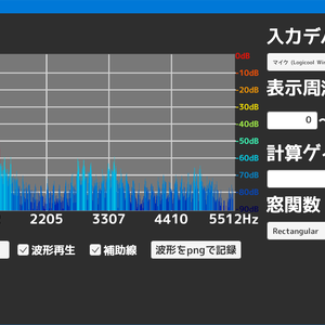 Unity製FFTアナライザ　UFFT