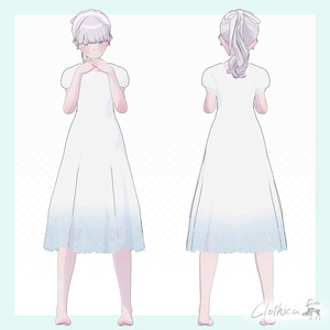 【Lapwing】C-D04 Lace Echo Dress 缩略图 2