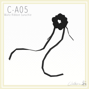 C-A05 Waltz Ribbon Scrunchie [Free]