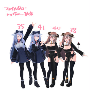[無料]桔梗ちゃん向けポーズアニメーション32種 缩略图 4